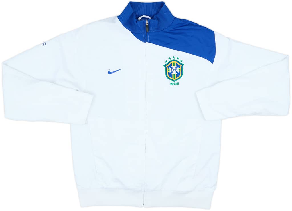 2008-09 Brazil Nike Track Jacket - 8/10 - (M)