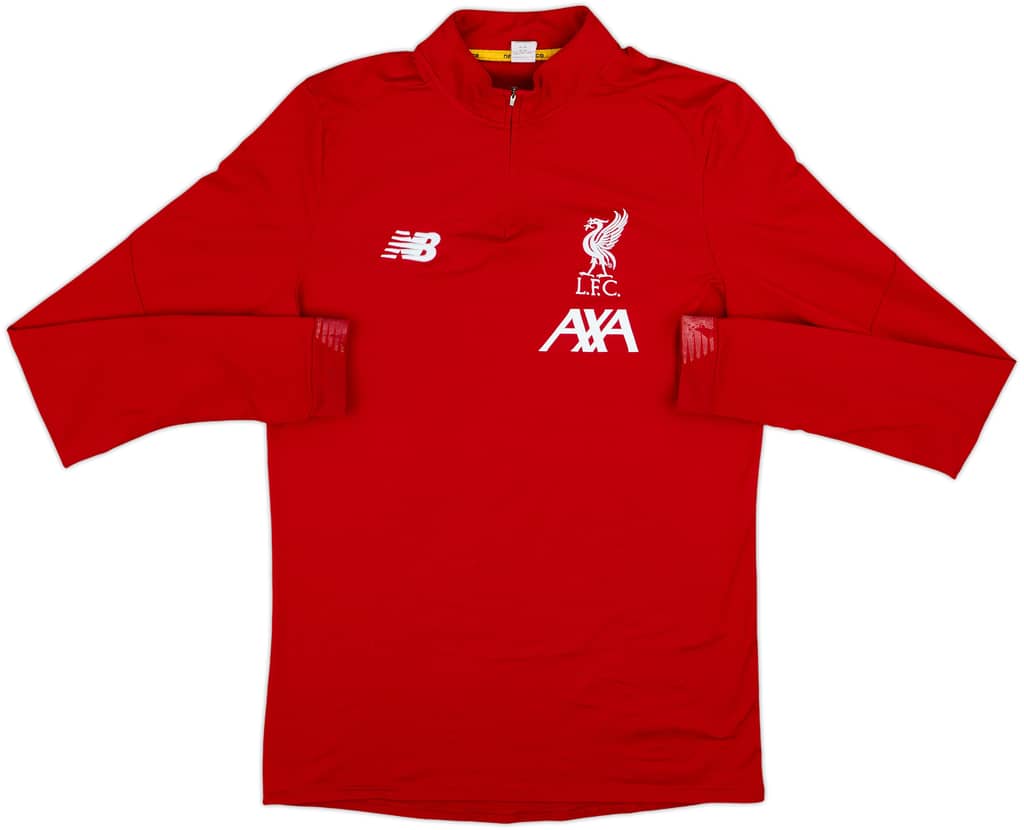 2019-20 Liverpool New Balance 1/4 Zip Training Top - 6/10 - (M)