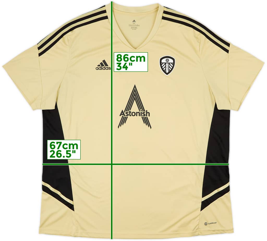 2022-23 Leeds adidas Training Shirt - 8/10 - (3XL)