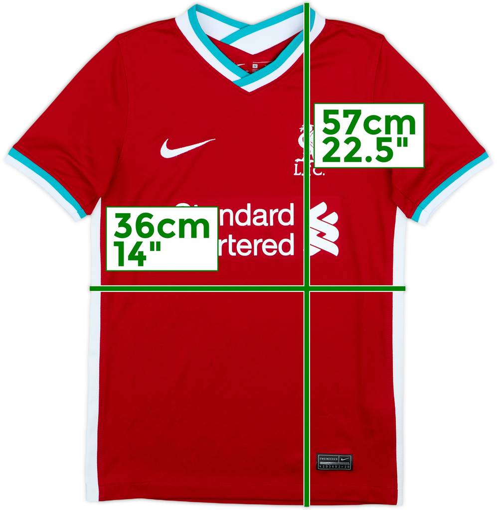 2020-21 Liverpool Home Shirt - 8/10 - (S.Boys)