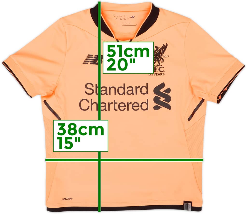 2017-18 Liverpool 125 Years Third Shirt - 8/10 - (S.Boys)