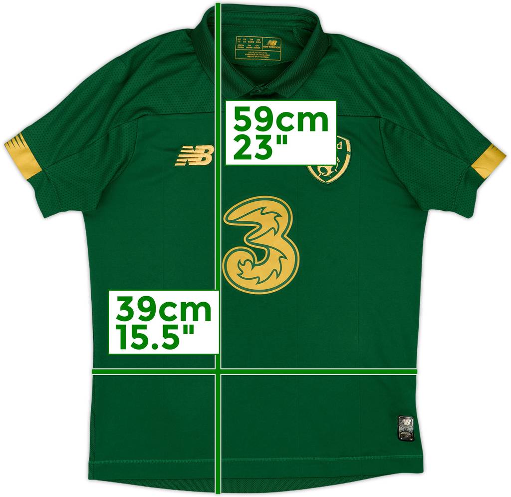 2019-20 Ireland Home Shirt - 8/10 - (M.Boys)