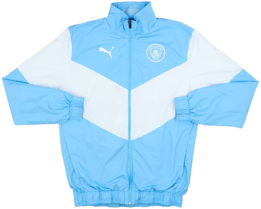 2021-22 Manchester City Puma Pre-Match Jacket - 6/10 - (S)