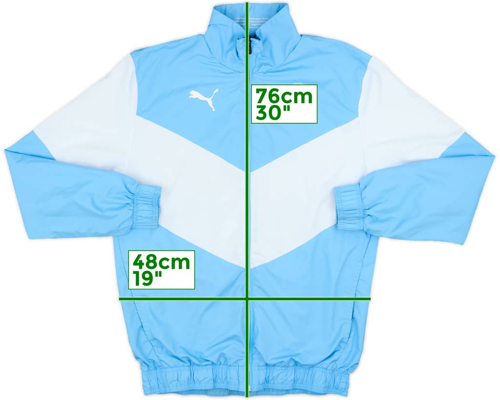 2021-22 Manchester City Puma Pre-Match Jacket - 6/10 - (S)