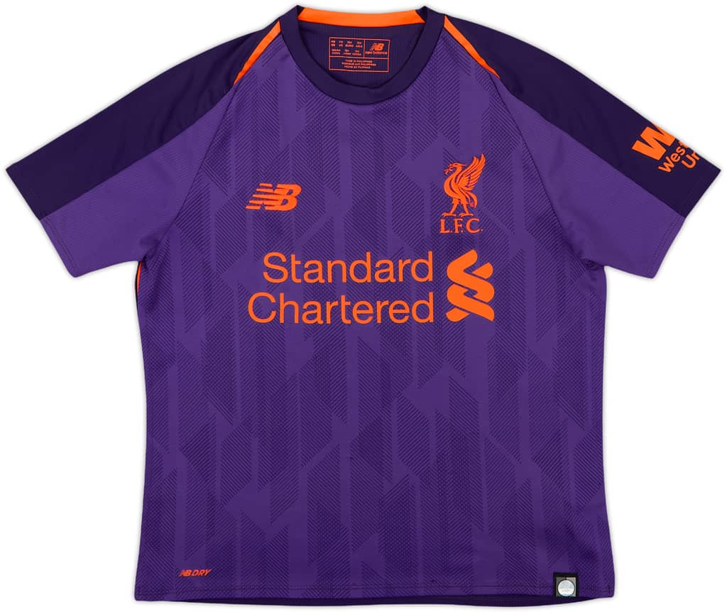 2018-19 Liverpool Away Shirt - 8/10 - (M.Boys)