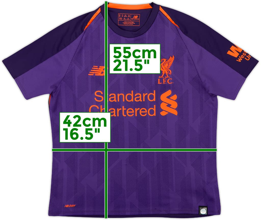 2018-19 Liverpool Away Shirt - 8/10 - (M.Boys)