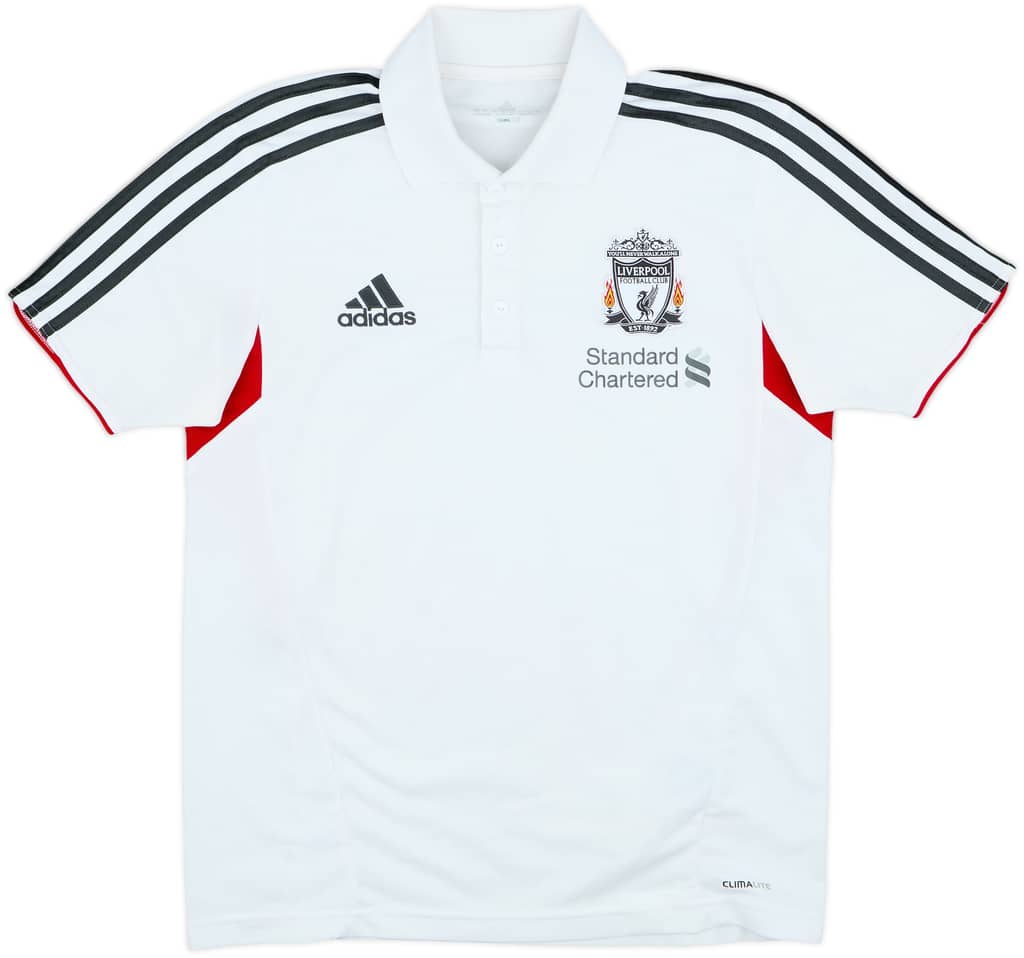 2011-12 Liverpool adidas Polo Shirt - 9/10 - (S)