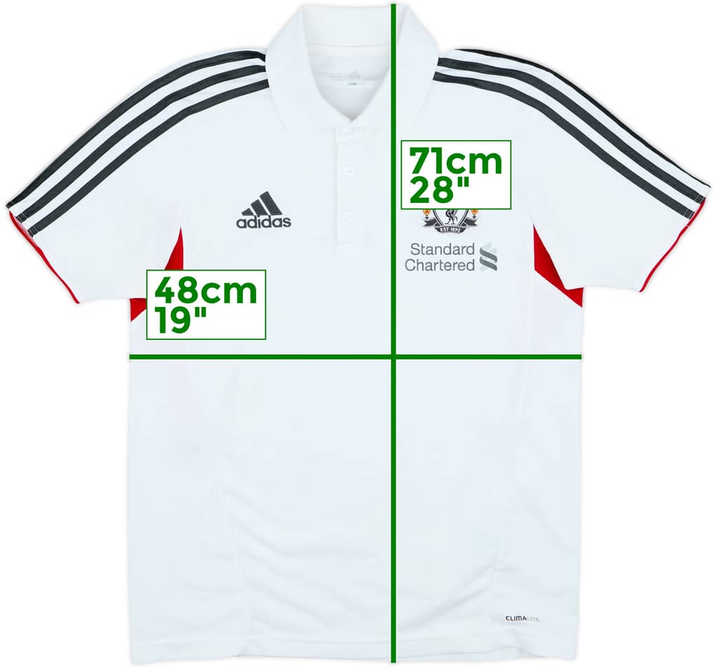 2011-12 Liverpool adidas Polo Shirt - 9/10 - (S)