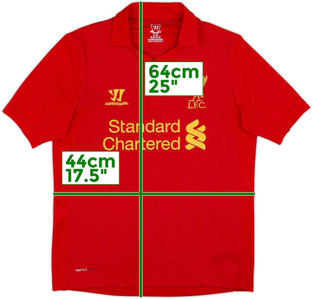 2012-13 Liverpool Home Shirt - 6/10 - (L.Boys)