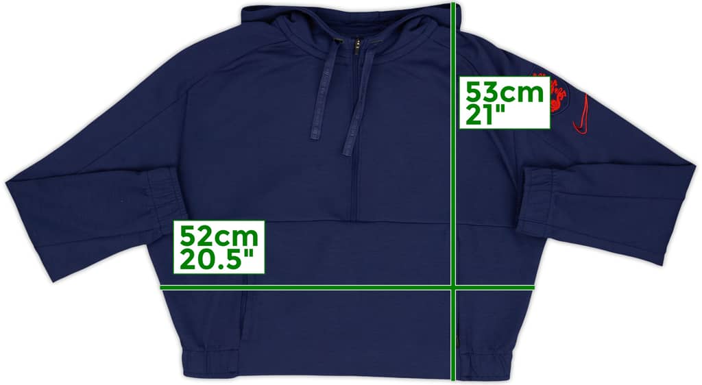 2020-21 England Nike Hooded Top - 8/10 - (Women's M)