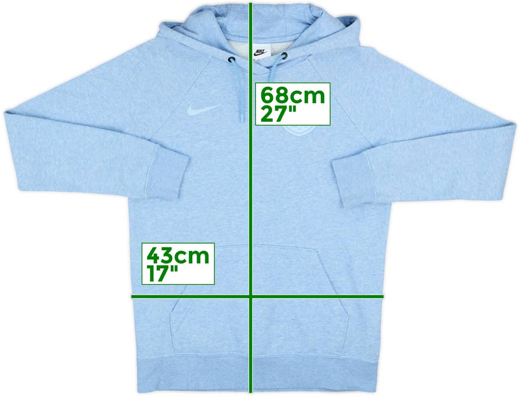 2023-24 England Nike Hooded Top - 8/10 - (Women's XS)