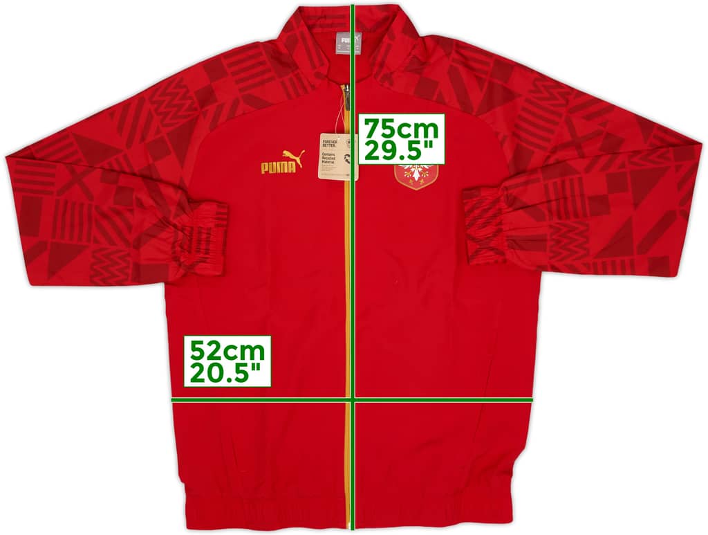 2022-23 Serbia Puma Presentation Jacket (M)