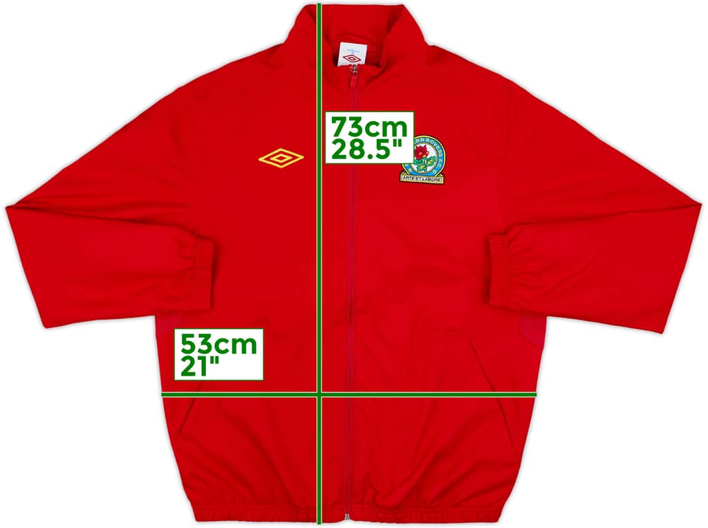2011-12 Blackburn Umbro Track Jacket - 8/10 - (M)