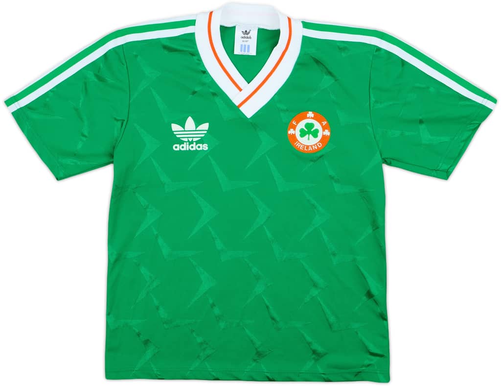 1990-92 Ireland Home Shirt - 9/10 - (M.Boys)