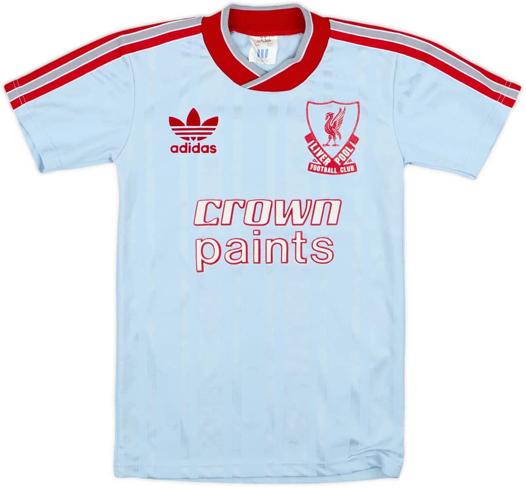 1987-88 Liverpool Away Shirt - 9/10 - (S.Boys)