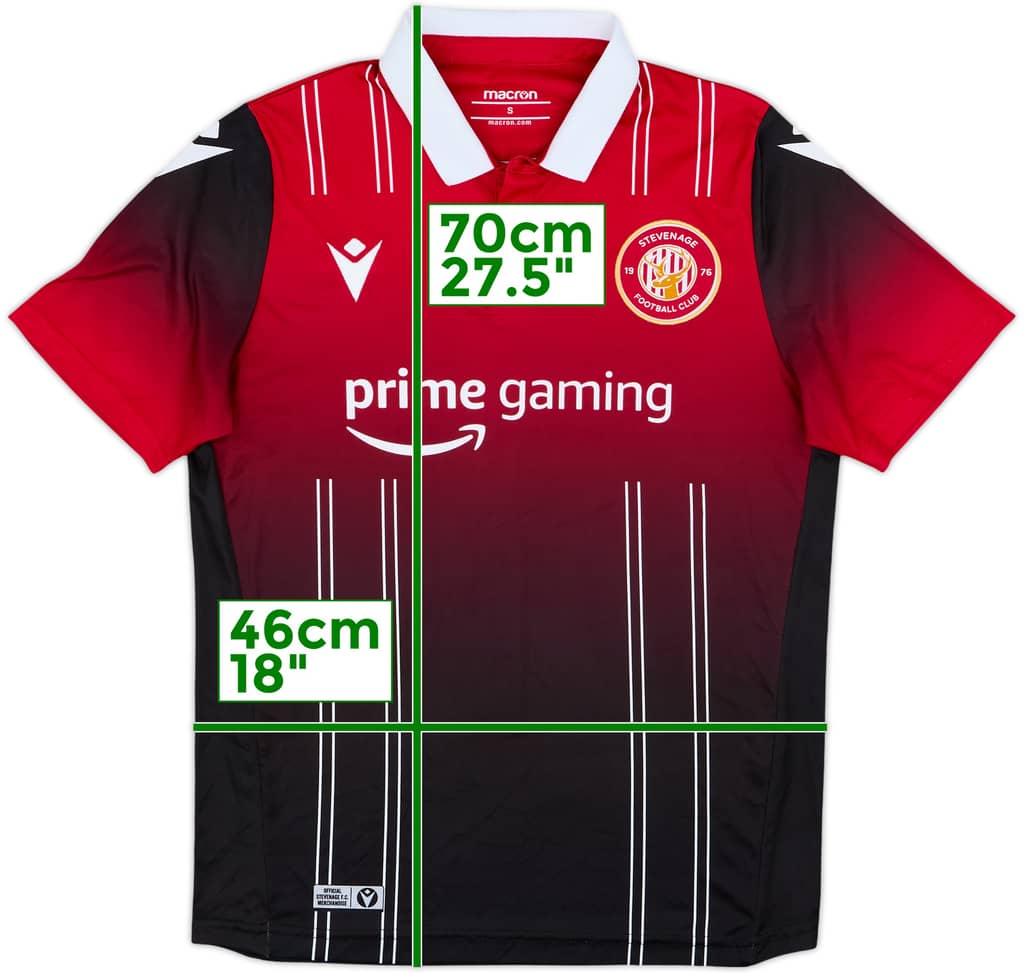 2022-23 Stevenage Home Shirt - 9/10 - (S)