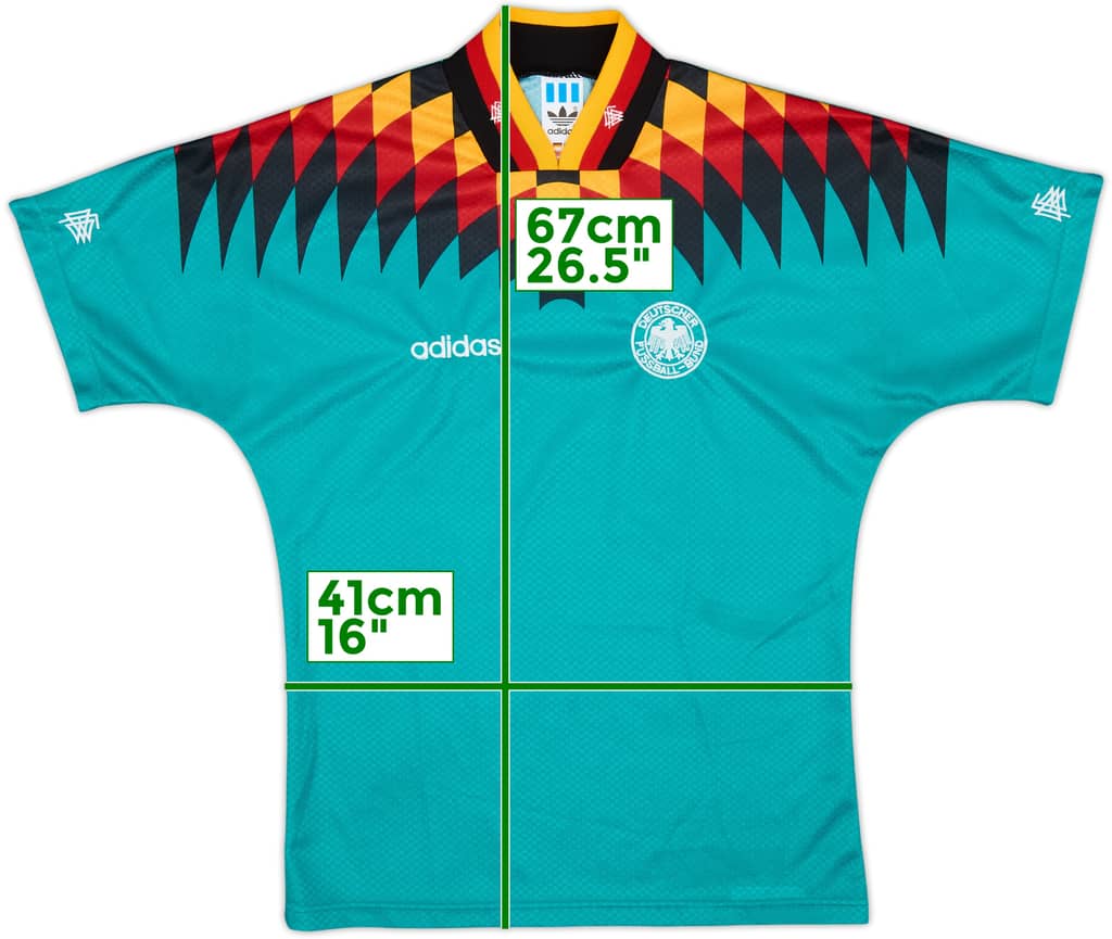 1994-96 Germany Away Shirt - 9/10 - (XS)