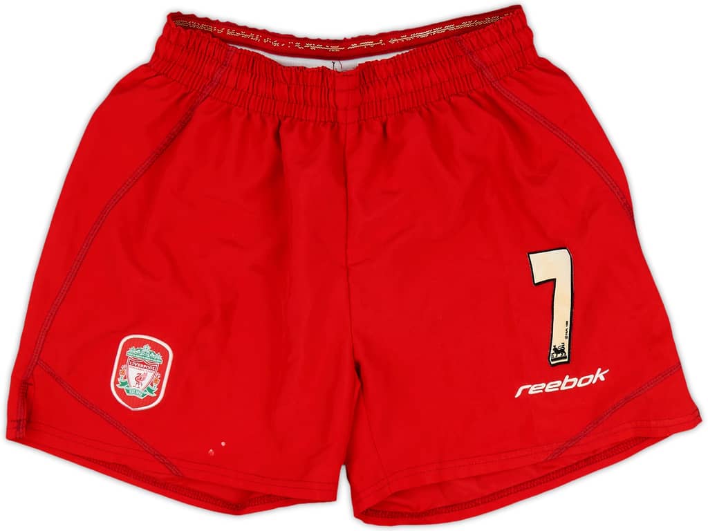 2002-04 Liverpool Shorts de local #7 - 7/10 - (Y)