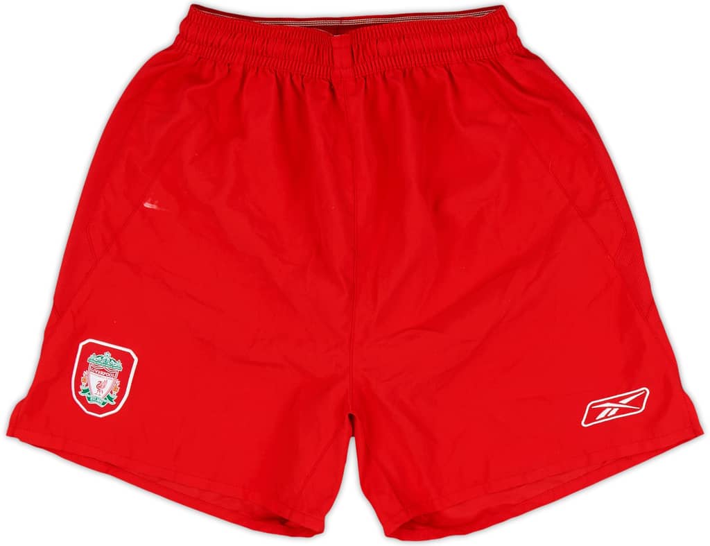 2004-06 Liverpool Shorts de local - 8/10 - (L.Niños)