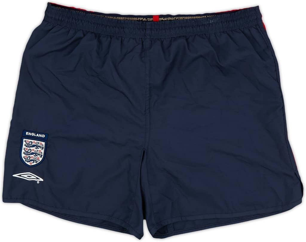 Shorts de local de Inglaterra 2002-04 - 10/10 - (S)