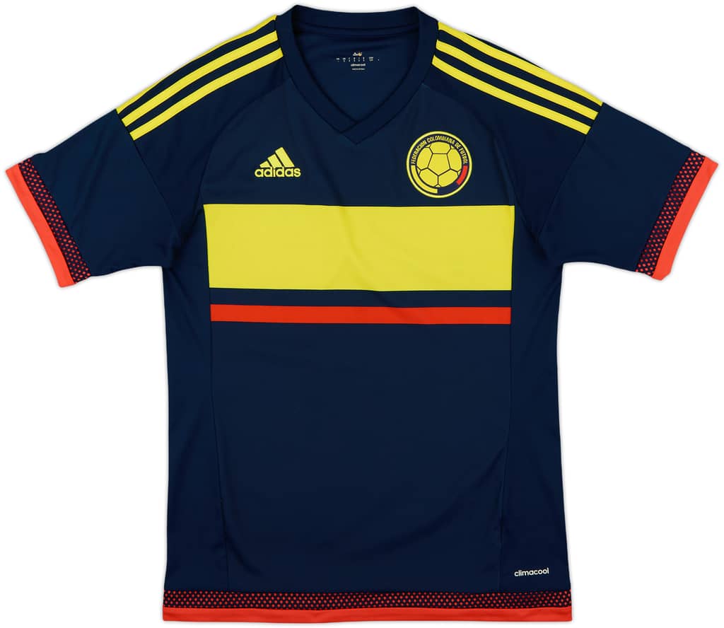Camiseta de visitante de Colombia Copa America 2015 - 6/10 - (S)