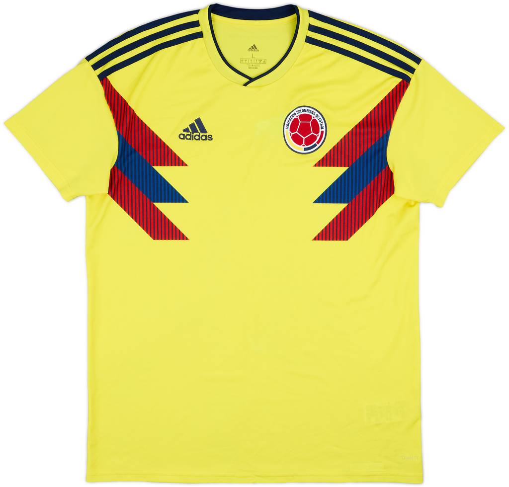 2018-19 Colombia Home Shirt - 8/10 - (L)