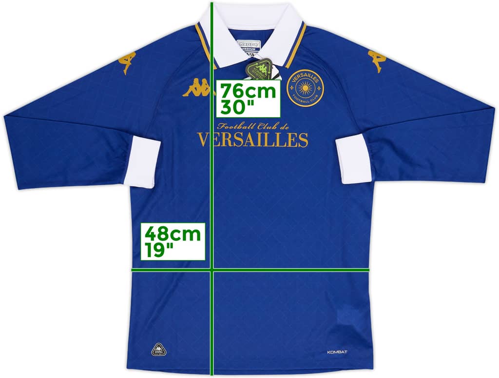 2024-25 FC Versailles Home L/S Shirt (M)