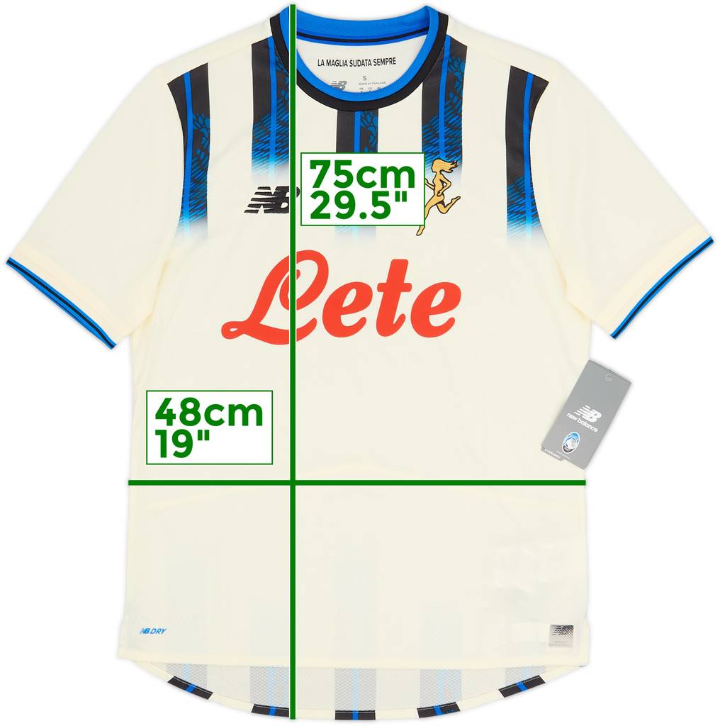 2025-26 Atalanta Away Shirt (S)
