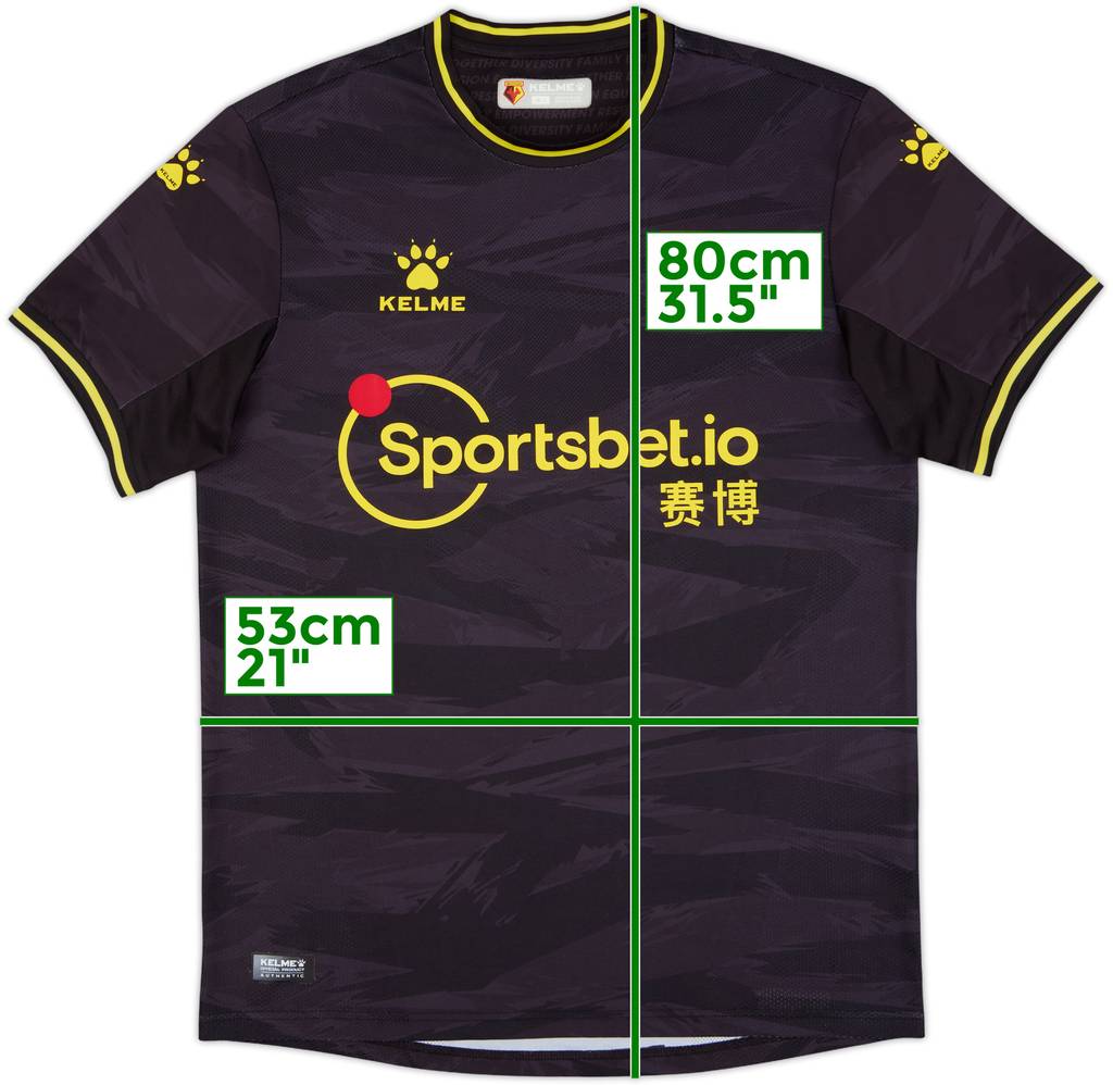 Camiseta de la tercera equipación del Watford 2020-21 - 10/10 - (L)