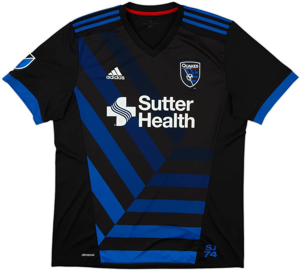 Camiseta de local del San Jose Earthquakes 2017-18 - 6/10 - (XL)