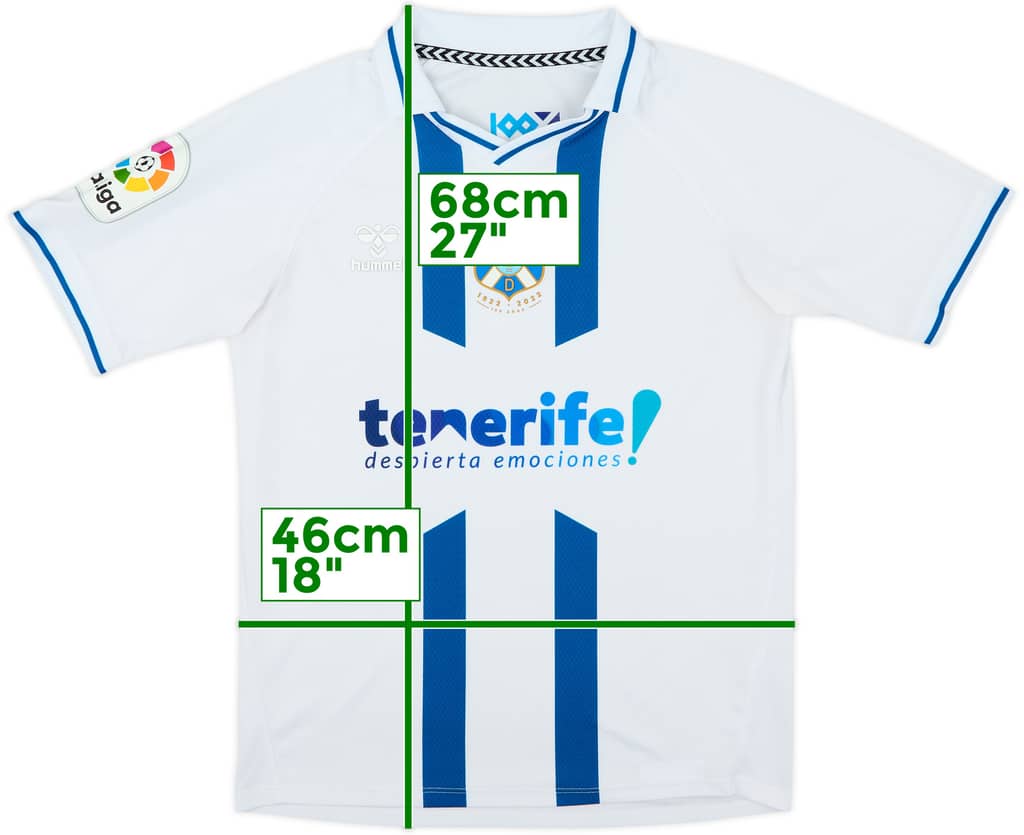 2022-23 Tenerife Home Shirt - 10/10 - (XS)