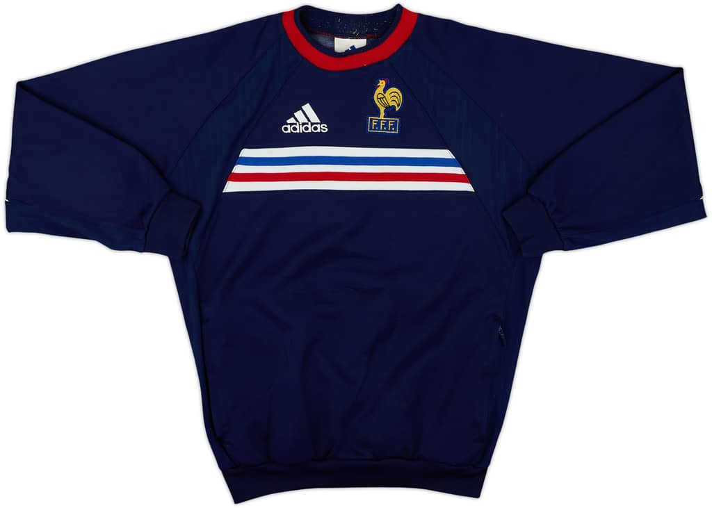 1998-00 France adidas Sweat Top - 8/10 - (L.Boys)