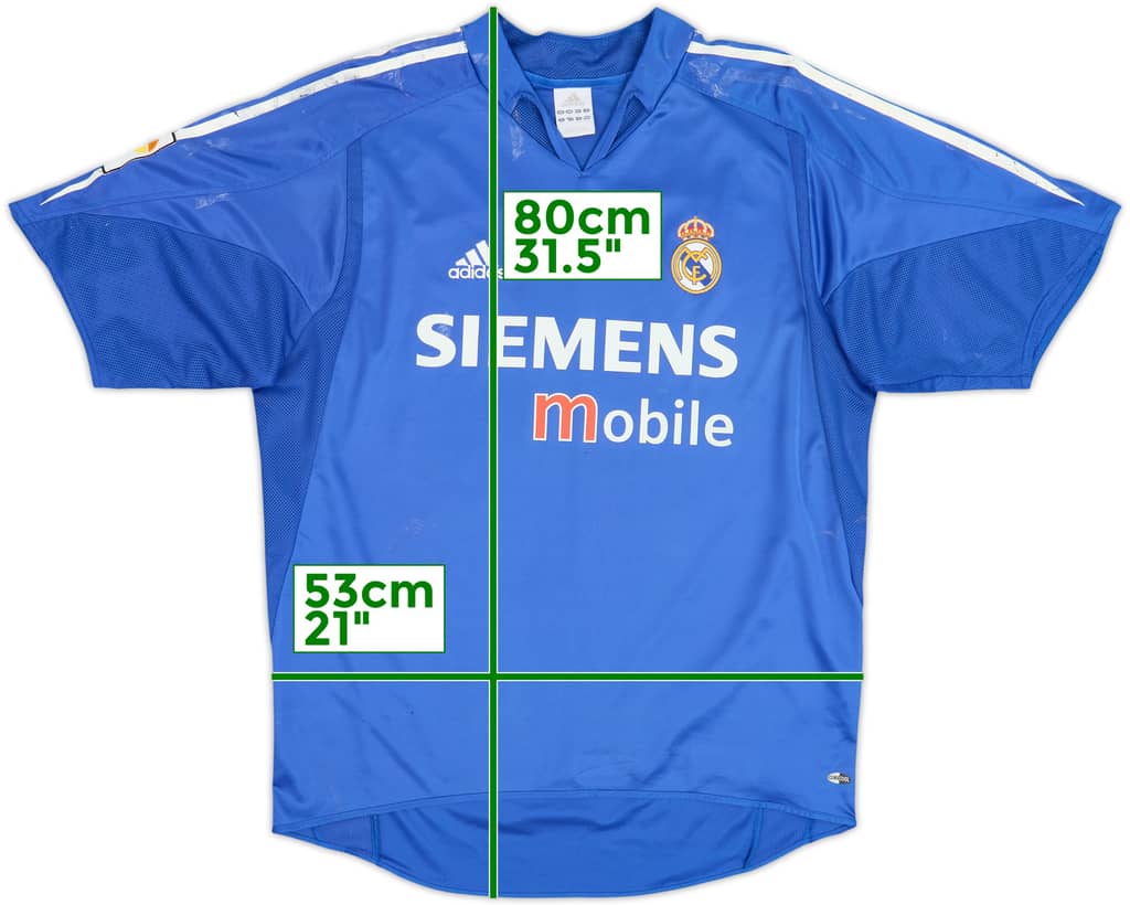 2004-05 Real Madrid Tercera Camiseta - 4/10 - (L)