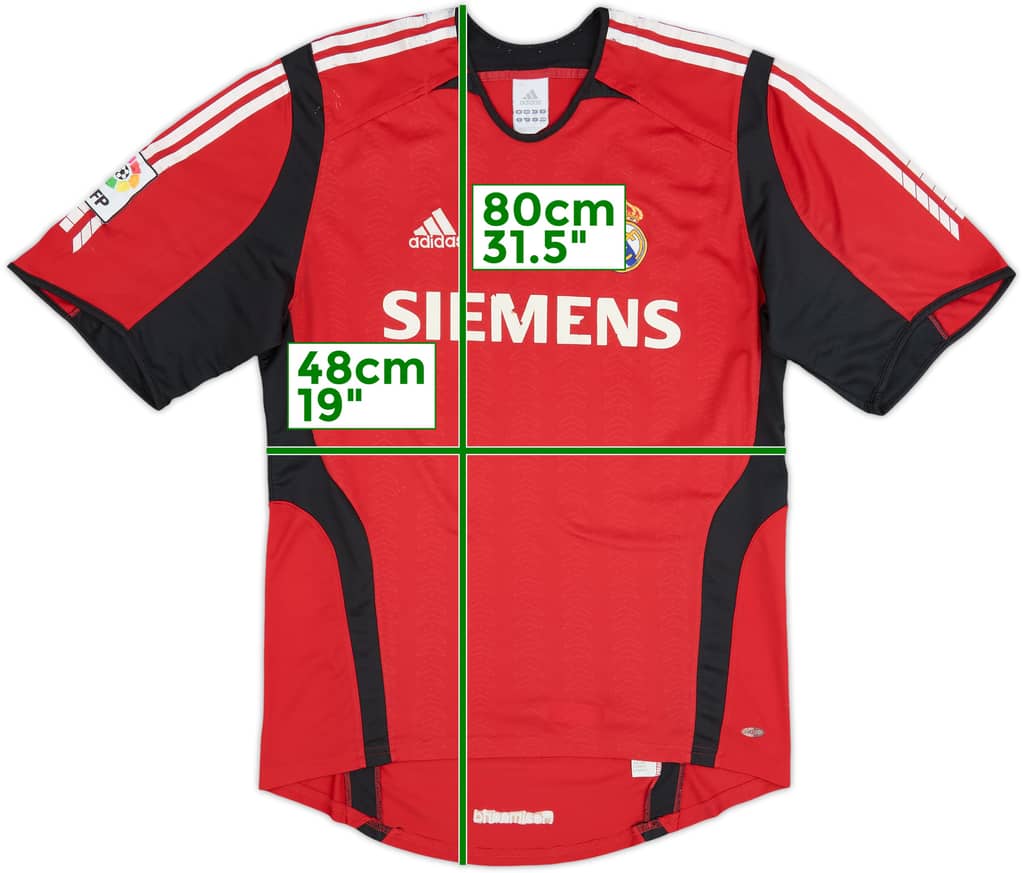 2005-06 Real Madrid GK S/S Shirt - 5/10 - (M)