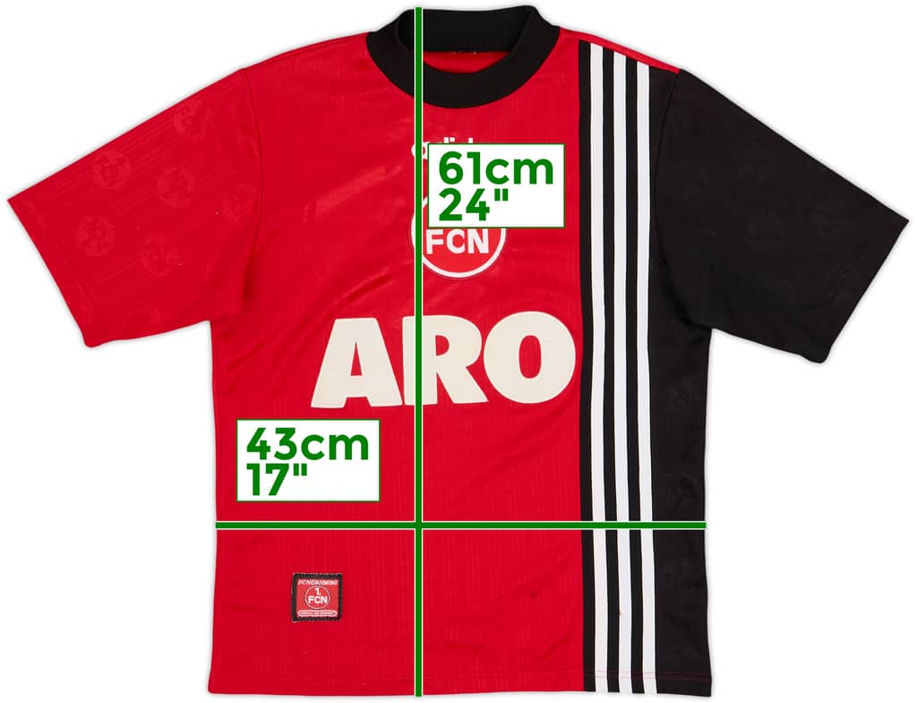 1997-98 Nurnberg Home Shirt - 7/10 - (L.Boys)