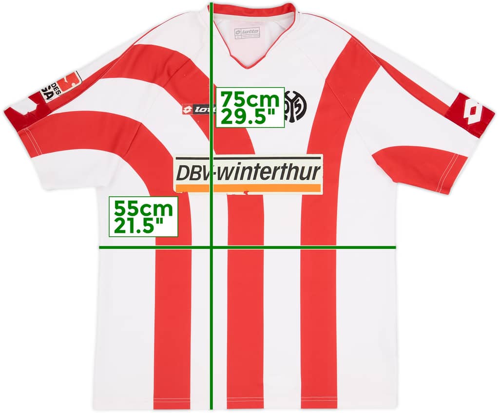 2006-07 FSV Mainz Home Shirt - 5/10 - (XL)