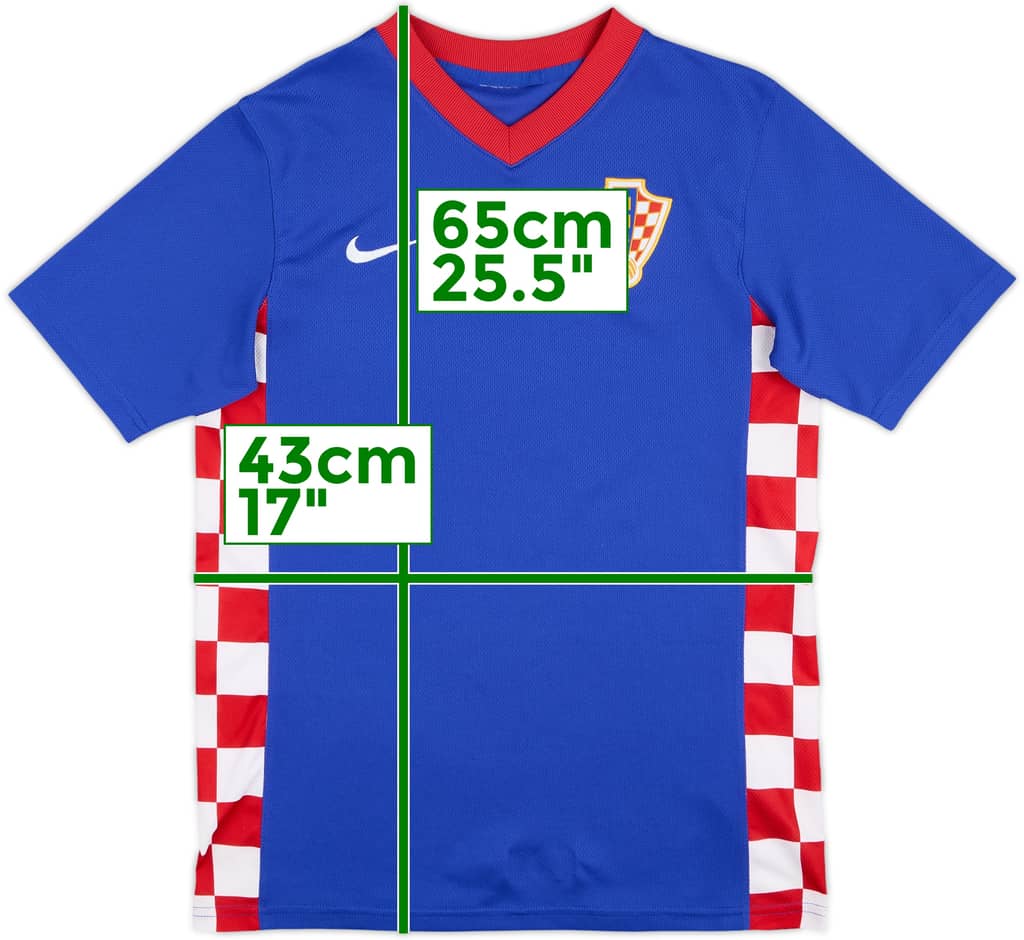 2007-09 Croatia Away Shirt - 8/10 - (L.Boys)