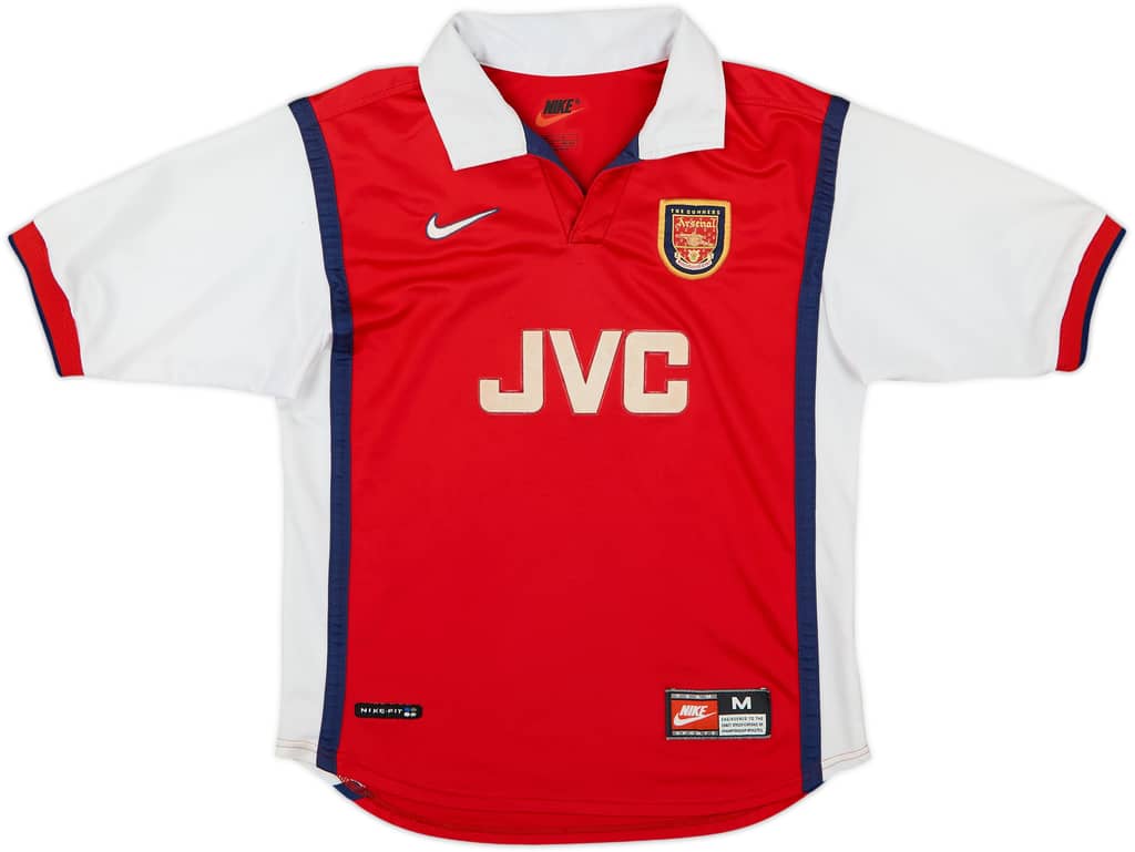 1998-99 Arsenal Home Shirt - 8/10 - (M.Boys)
