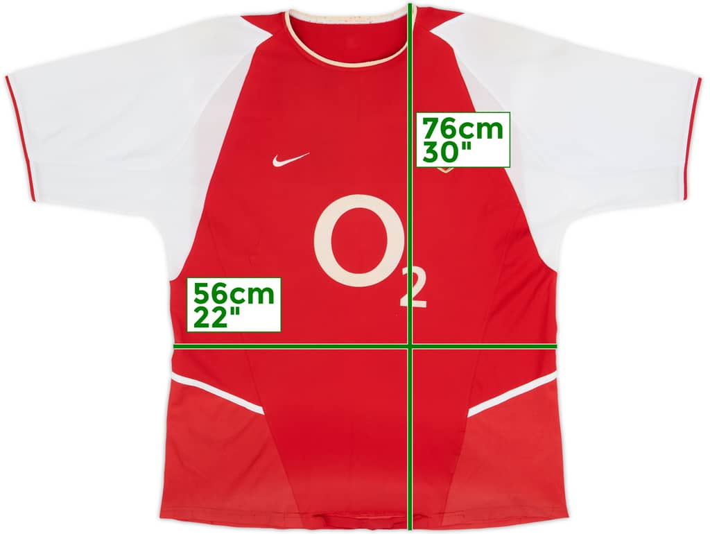 2002-04 Arsenal Home Shirt - 5/10 - (L)