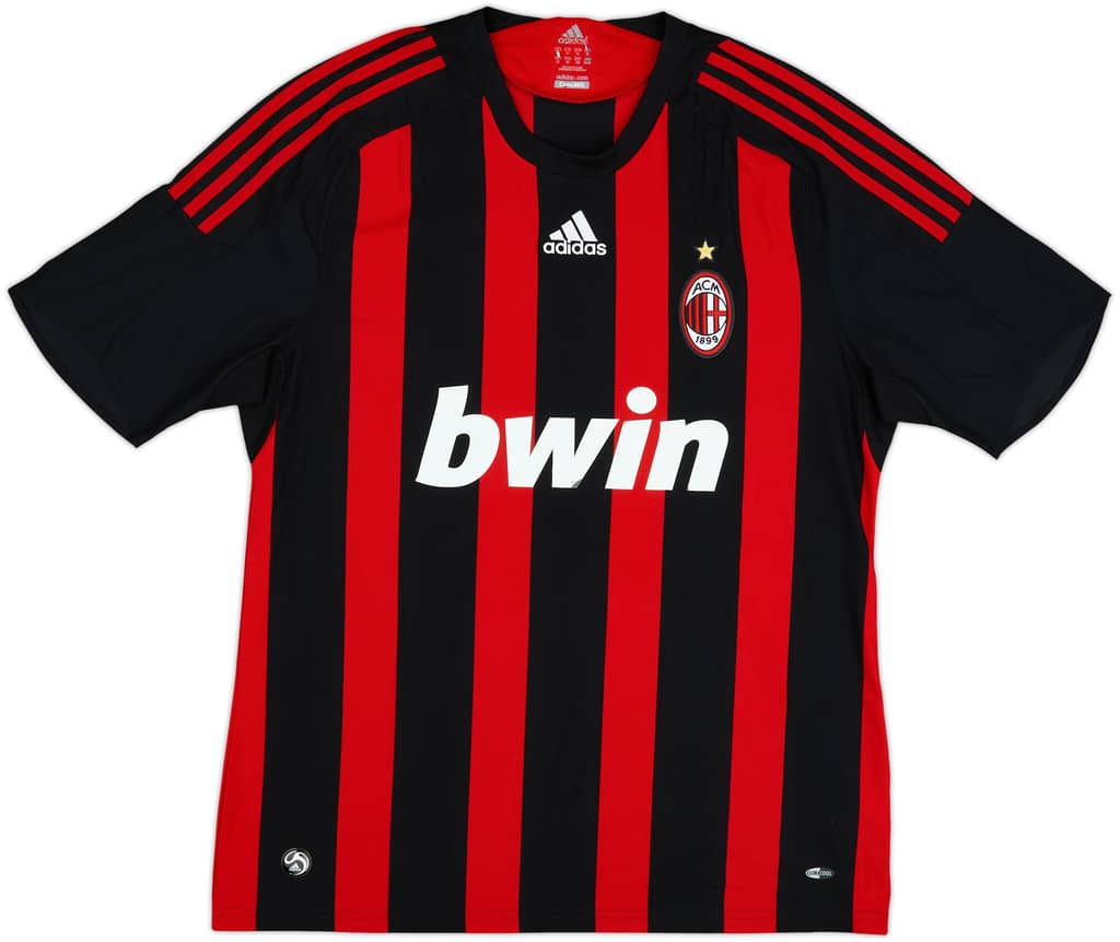 2008-09 AC Milan Home Shirt - 5/10 - (XL)
