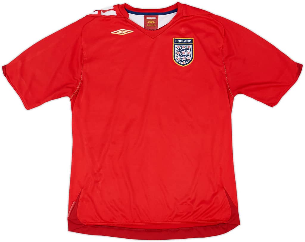 2006-08 England Away Shirt - 5/10 - (Women's L)