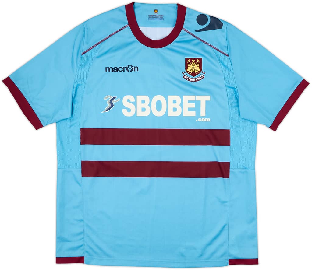 2011-12 West Ham Away Shirt - 10/10 - (XL)