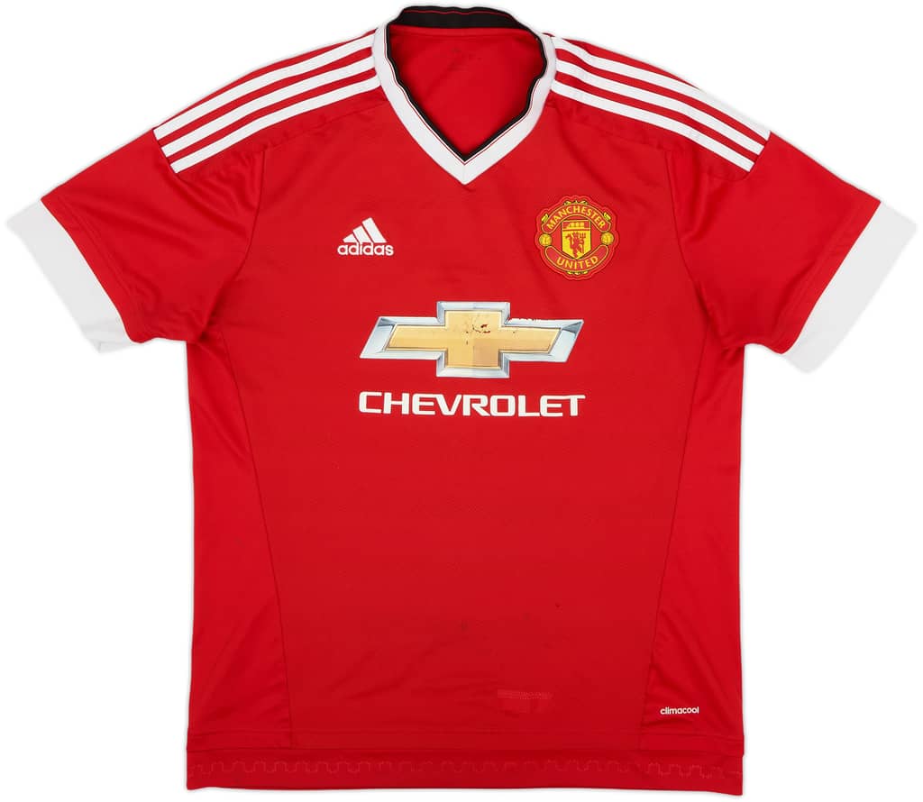 2015-16 Manchester United Home Shirt - 5/10 - (L)