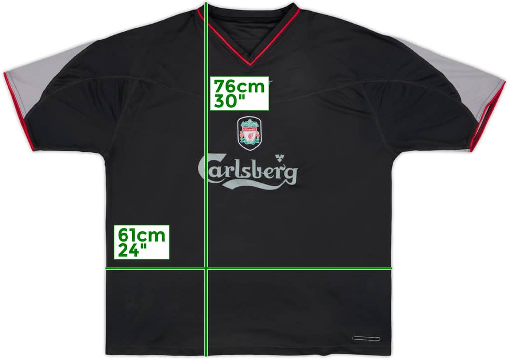 2002-04 Liverpool Away Shirt - 5/10 - (XXL)