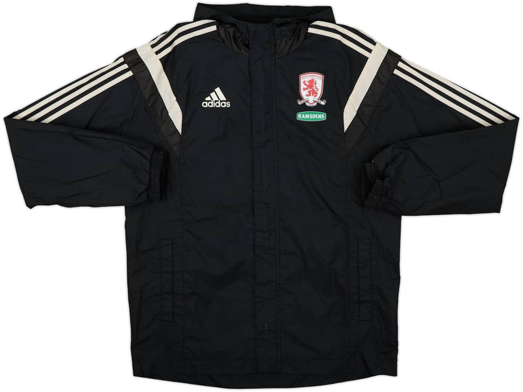 Chaqueta impermeable con capucha adidas del Middlesbrough 2014-15 - 6/10 - (M)