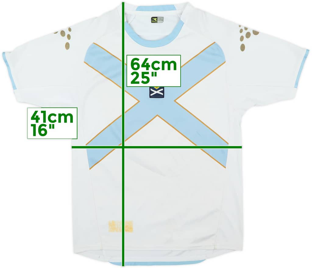 2007-08 Scotland Away Shirt - 5/10 - (M.Boys)