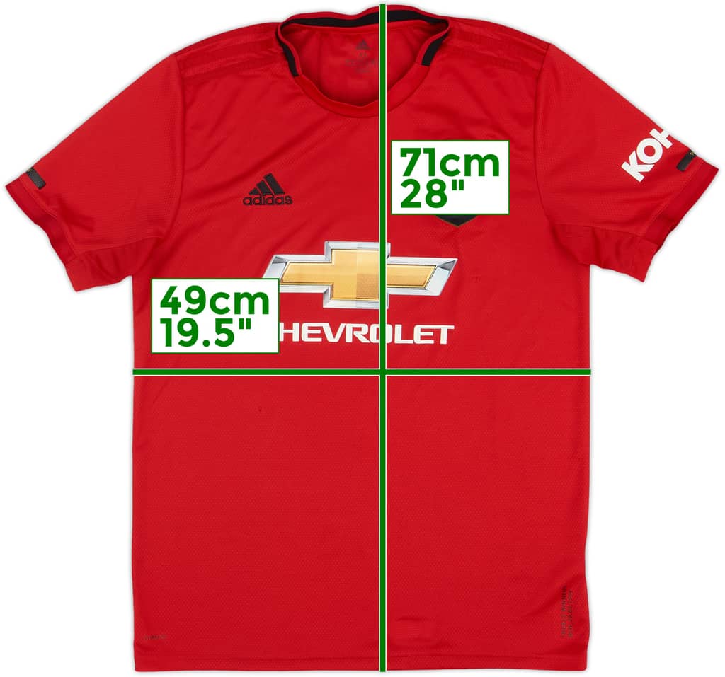 2019-20 Manchester United Home Shirt - 5/10 - (M)