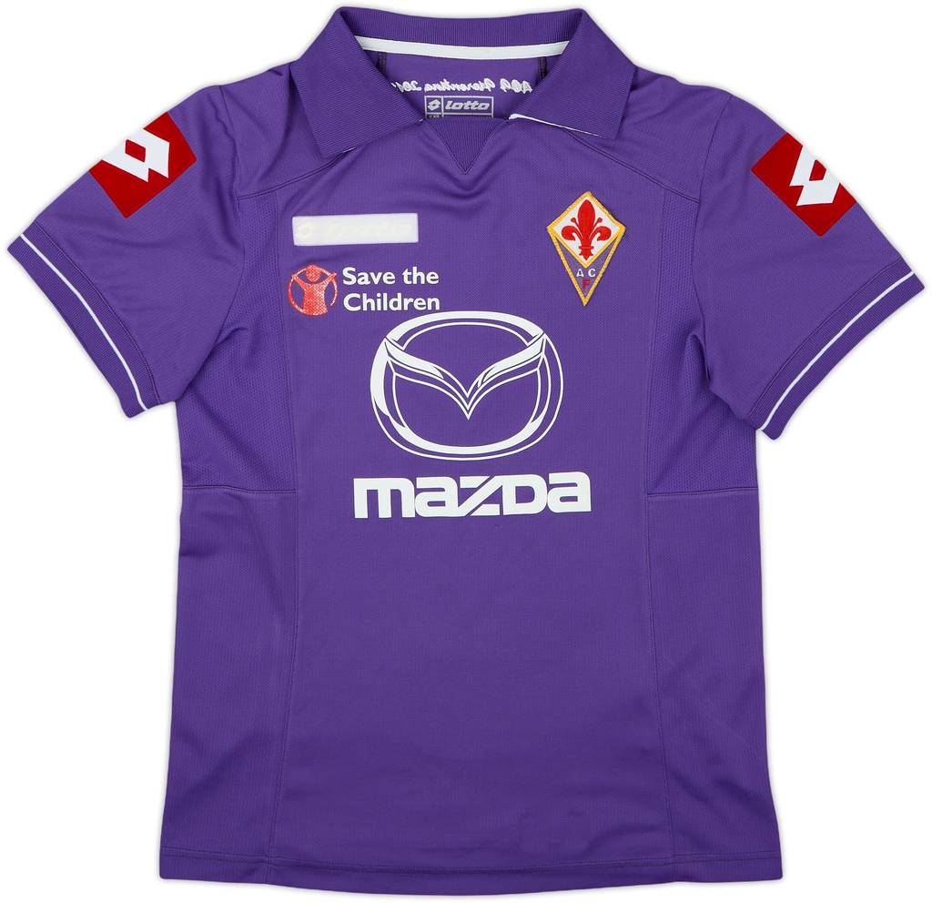 2011-12 Fiorentina Home Shirt - 4/10 - (XXS)