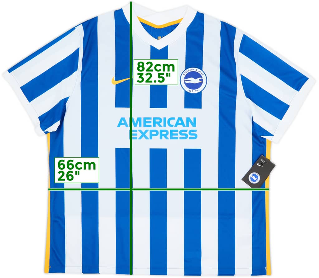 Camiseta de local del Brighton 2021-22 (3XL)