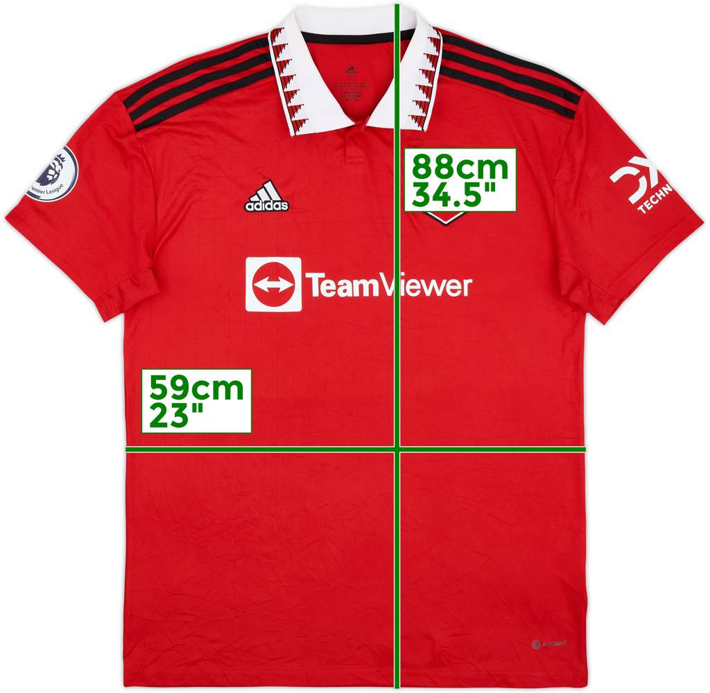 2022-23 Manchester United Home Shirt - 9/10 - (4XL)